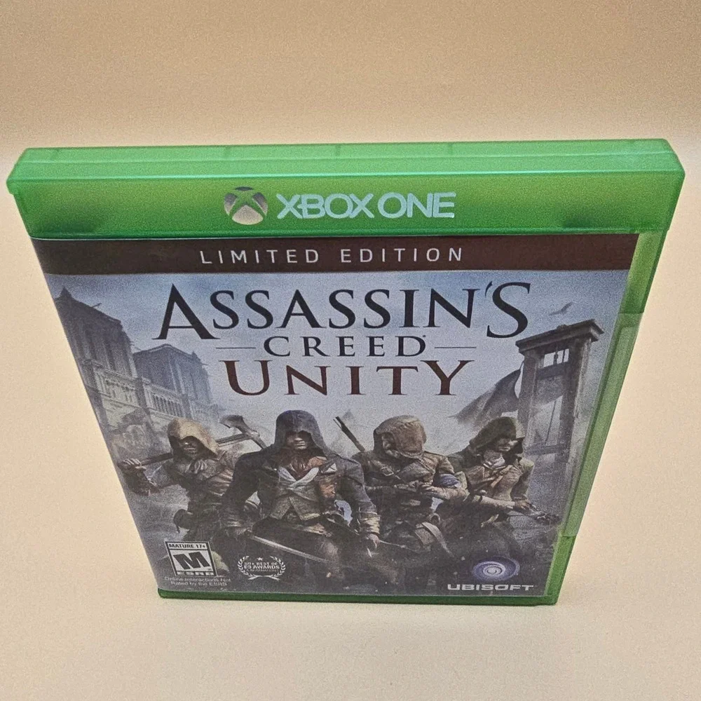 Assassins Creed Unity Limited Edition Xbox One New Sealed Ubisoft Action Game